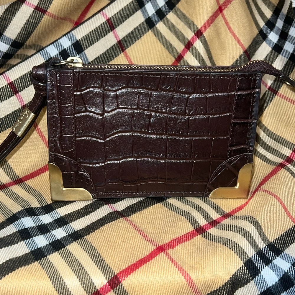 Foley + Corinna Leather Wristlet